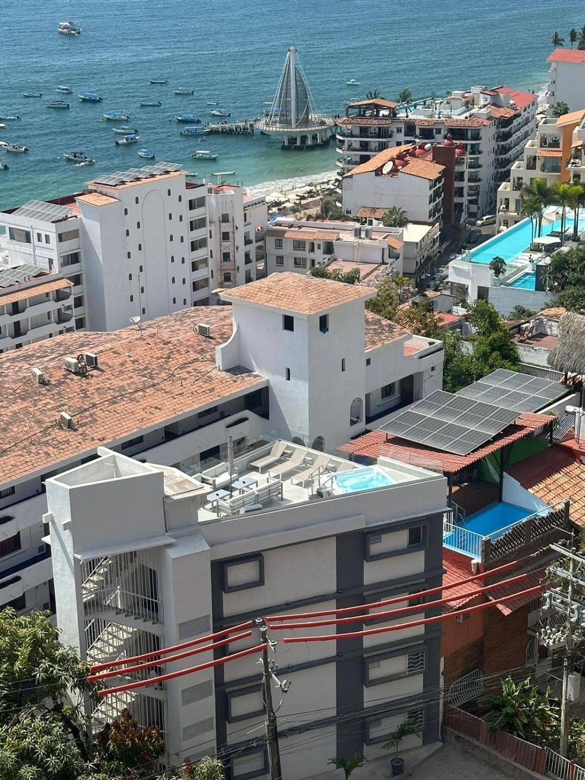 Vidalia - Modern Condos With Rooftop Terrace And Gym Puerto Vallarta Exterior foto